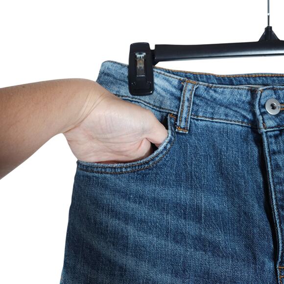 Pilcro Womens Bootcut Jeans 29 Medium Wash Boho Chic Casual Soft Girl Streetwear - Picture 3 of 13